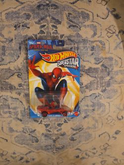 Hotwheels superstar speeders spiderman el segundo coupe.