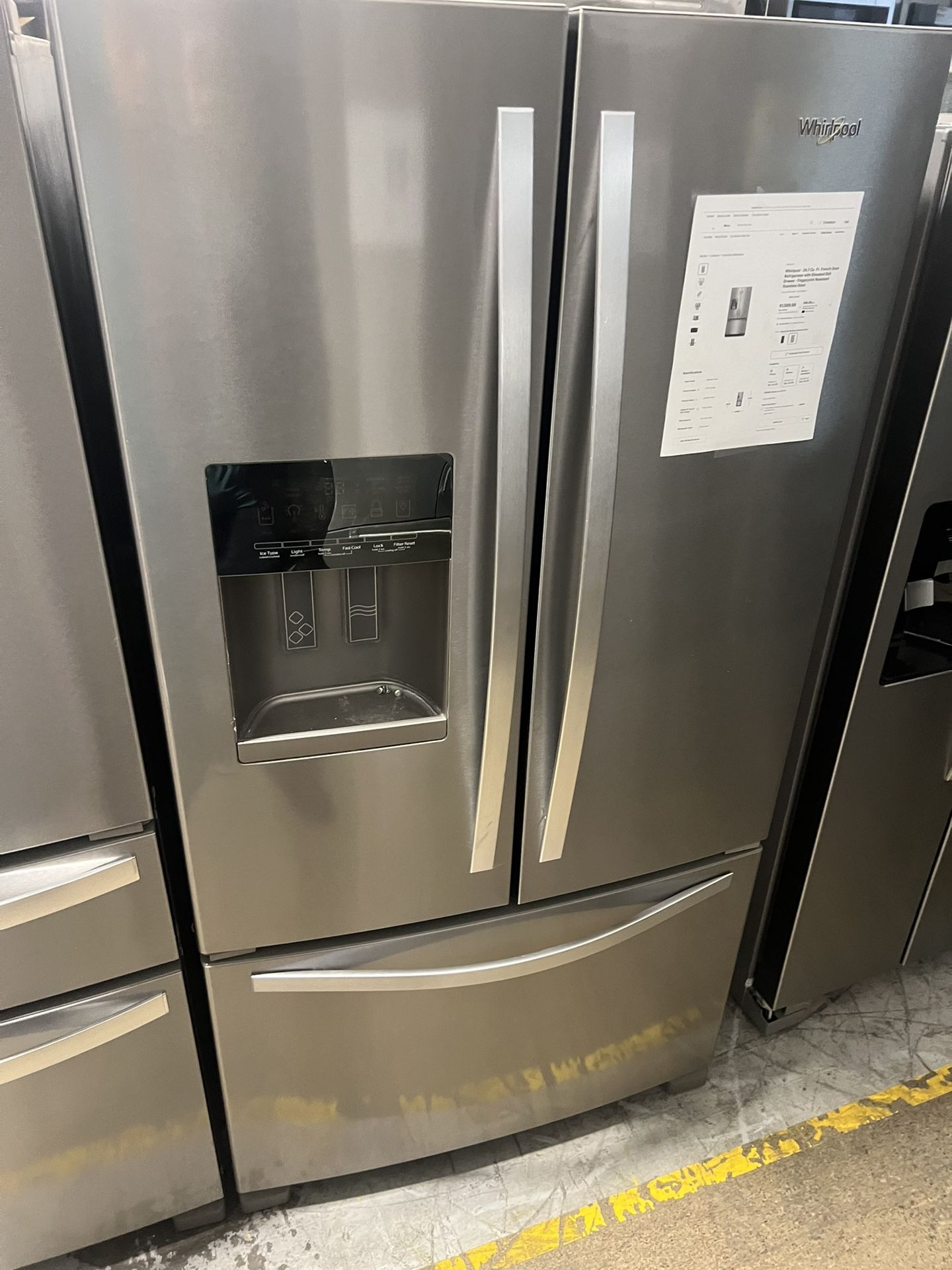 Whirlpool French Door Fridge 2024