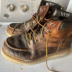 Irish Setter Leather Work Boots Size 9.5 M