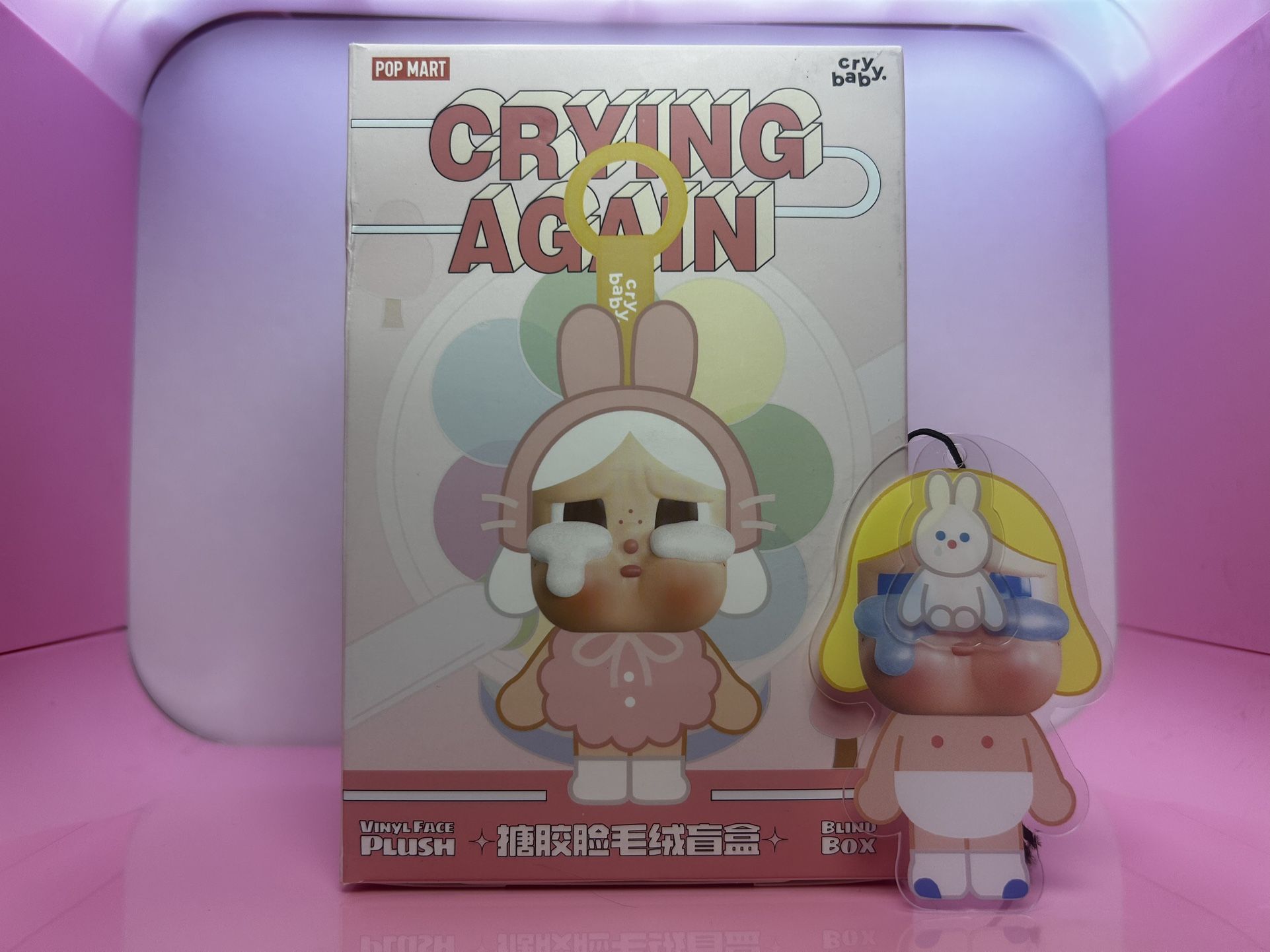Crybaby Crying Again SUPER SECRET- Baby Blonde From POP MART