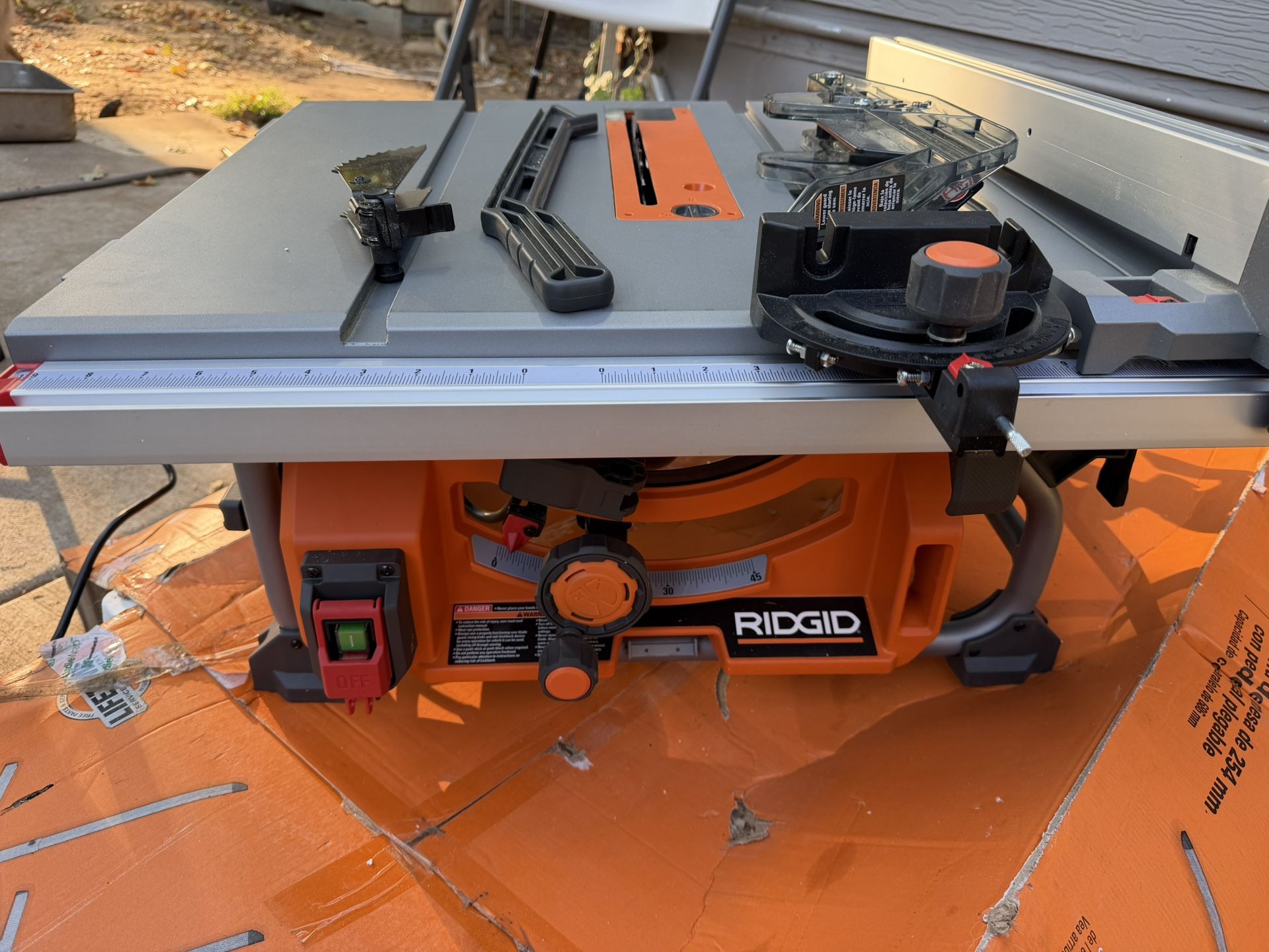 Rigid Table Saw