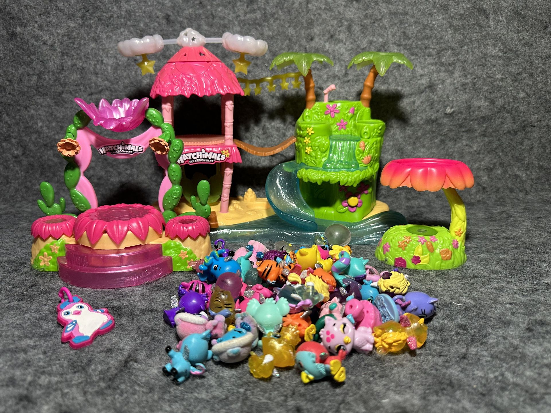 Girls Hatchimals Play Sets & Figures LOT Lights Up & Makes Sounds