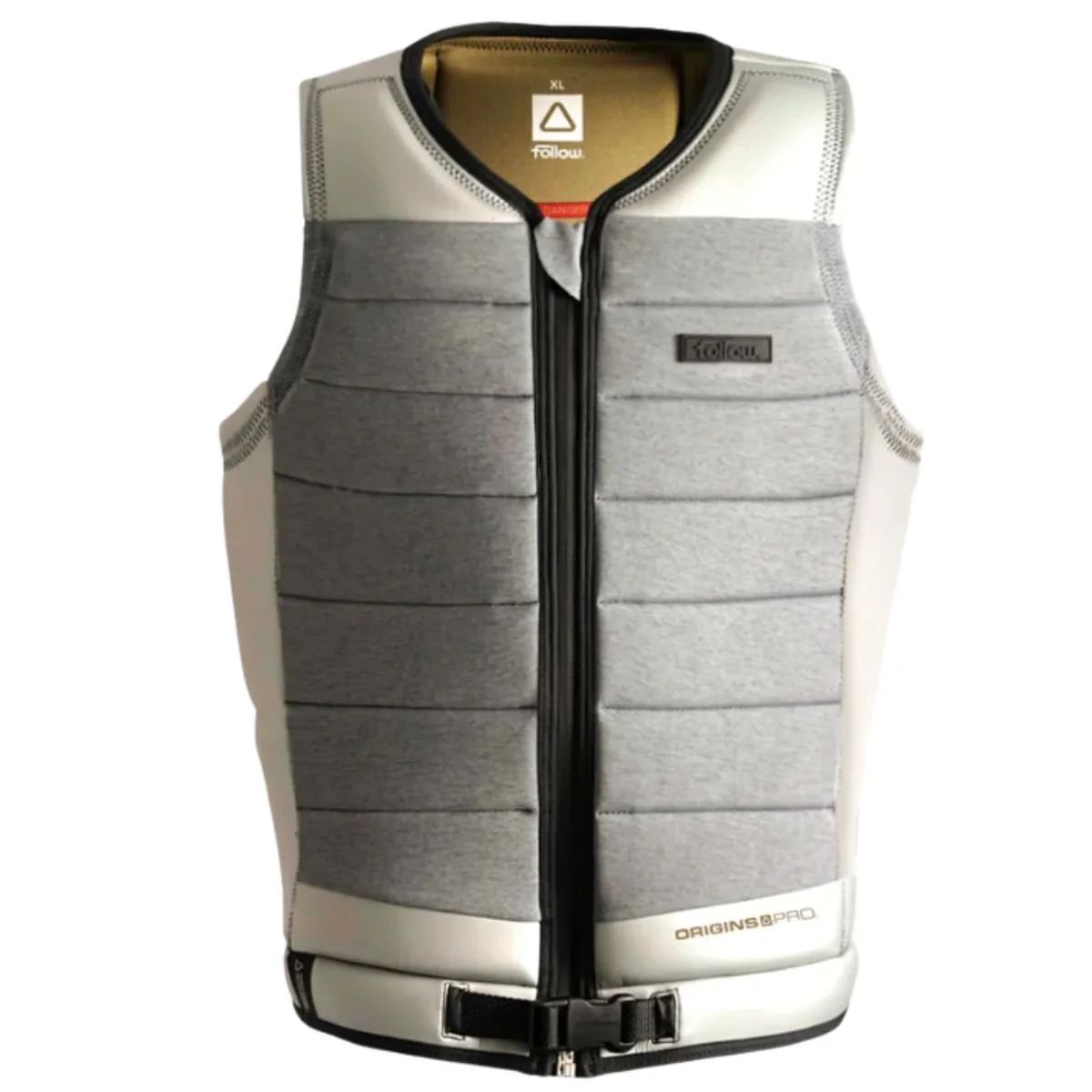Follow Origins Pro Comp Vest - Large Charcoal