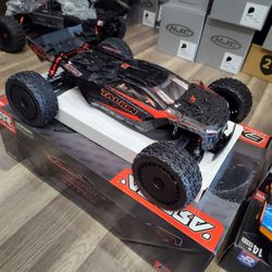 ARRMA talion EXB 6s brushless electric RC speed truck 75 miles an hour out of the box