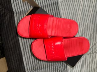Puma Red Slide Sandals