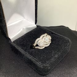 14k Wg  Diamond Ring