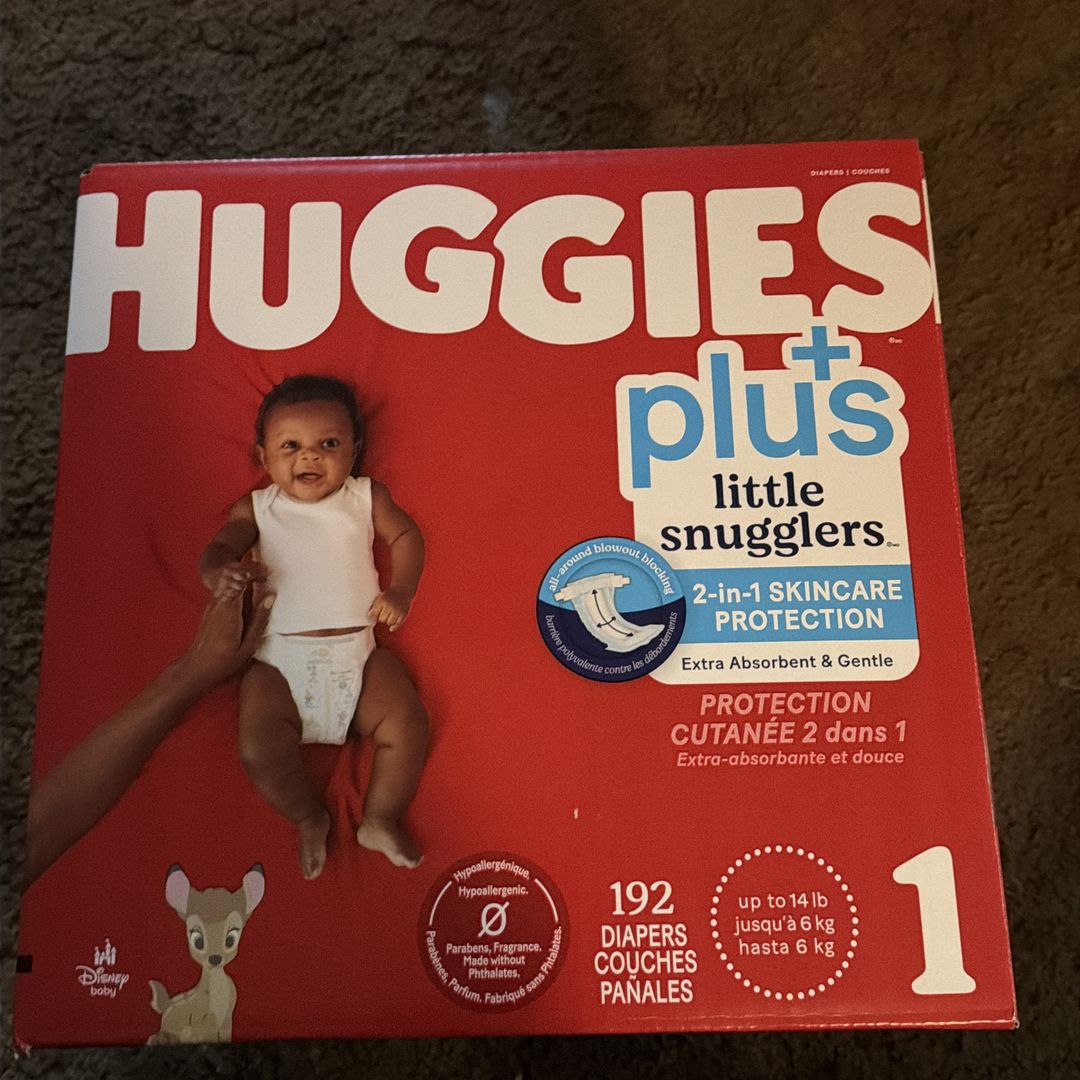 Huggies diapers size 1