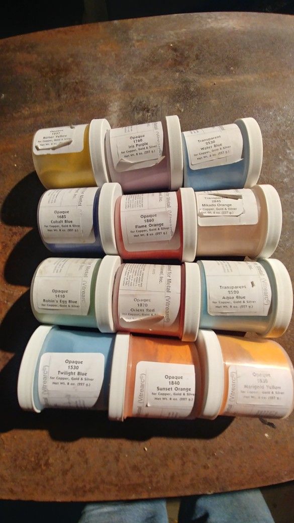 Thompson Powdered Enamels For Jewelry And Sculpture