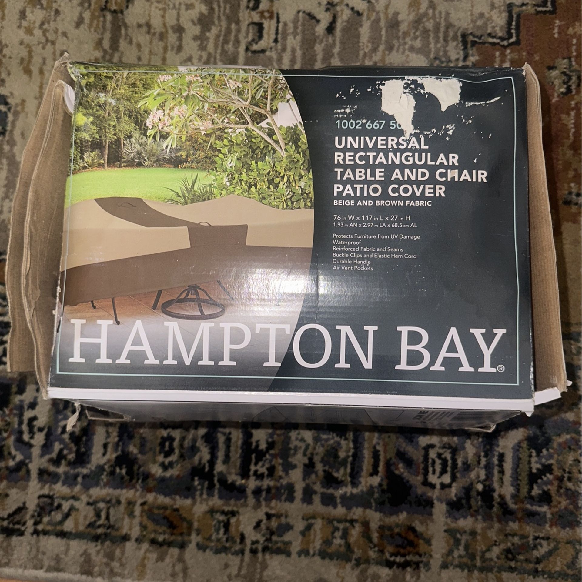 Universal Rectangular Table And Chair Patio Cover