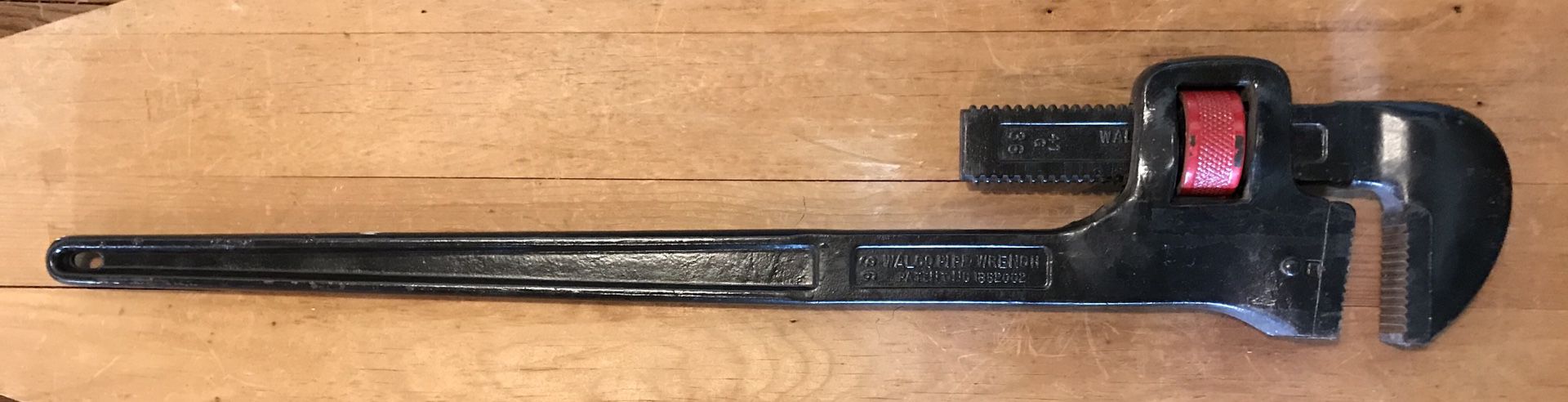 Pipe Wrench - Antique Cast Iron