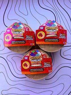 (1) SEALED Crazy Fun RMS Angry Glitter Squishy Bun Set