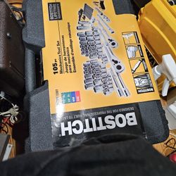 BOSTITCH SOCKET SET. BRAND NEW,  LIFETIME WARRANTY 