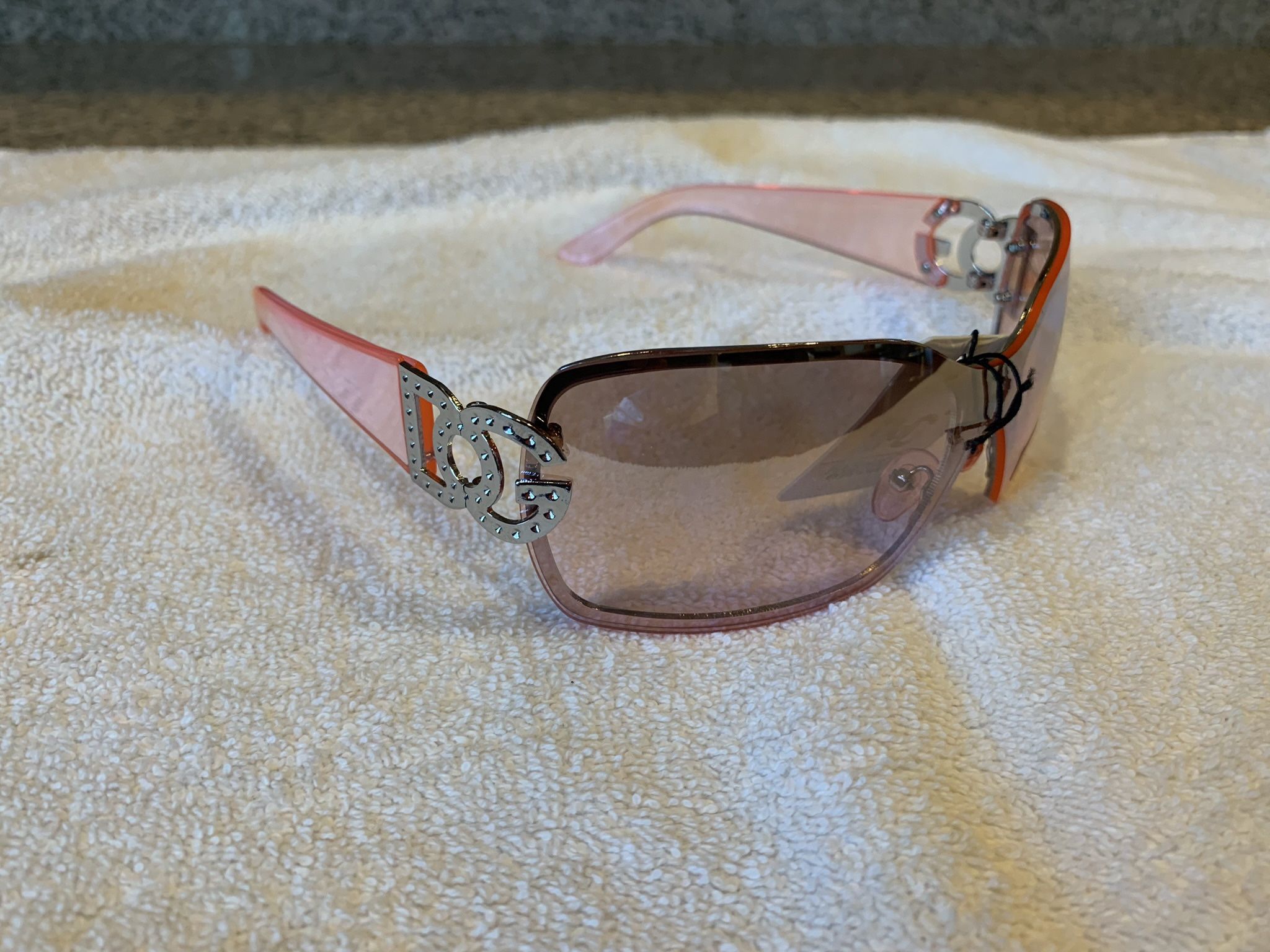 Women’s Pink DG Designer Sunglasses