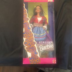 1993 Dolls Of The World Collection Italian Barbie