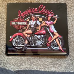 Authentic Harley Davidson Metal Sign 