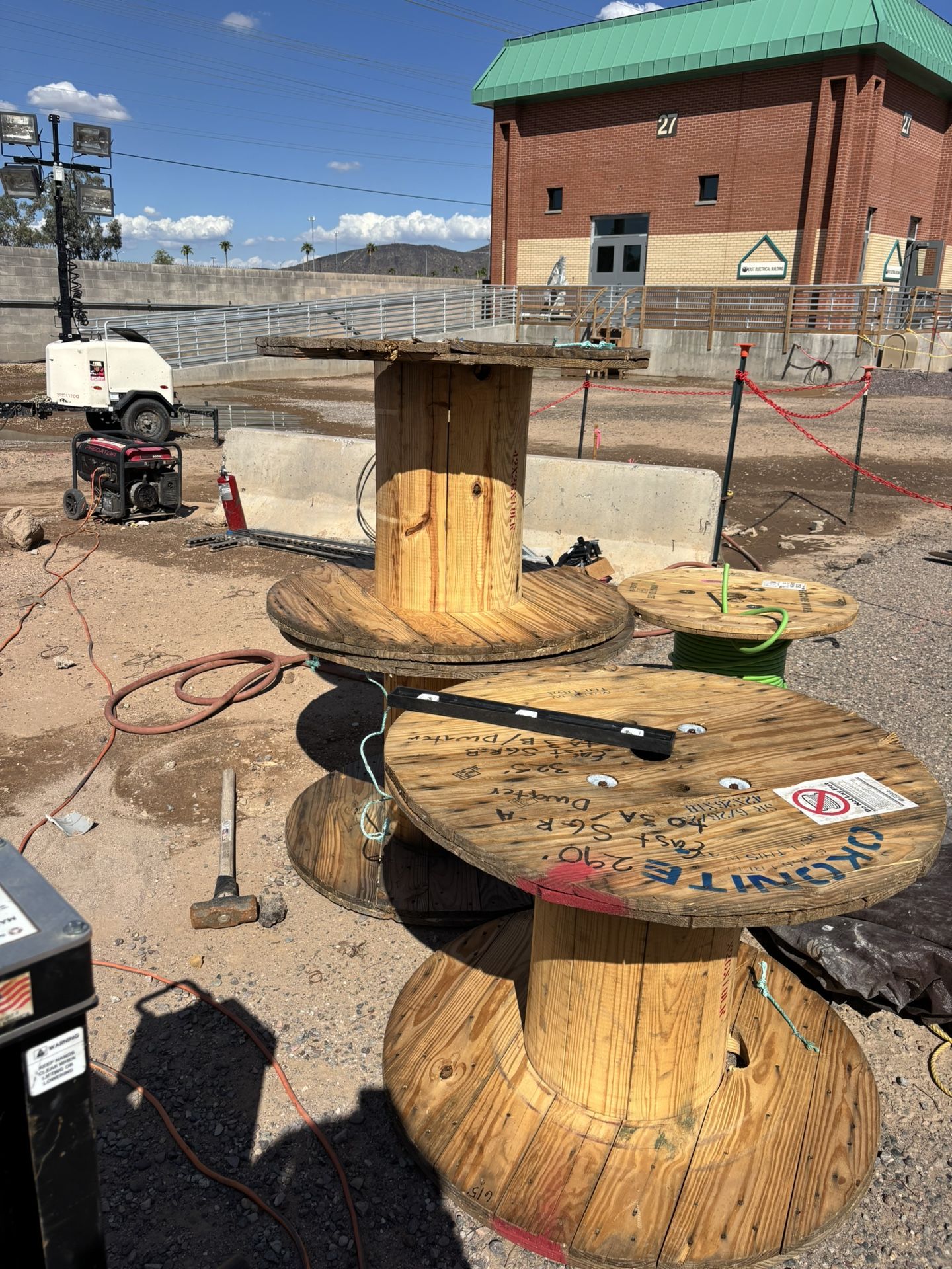 Wooden Spools 