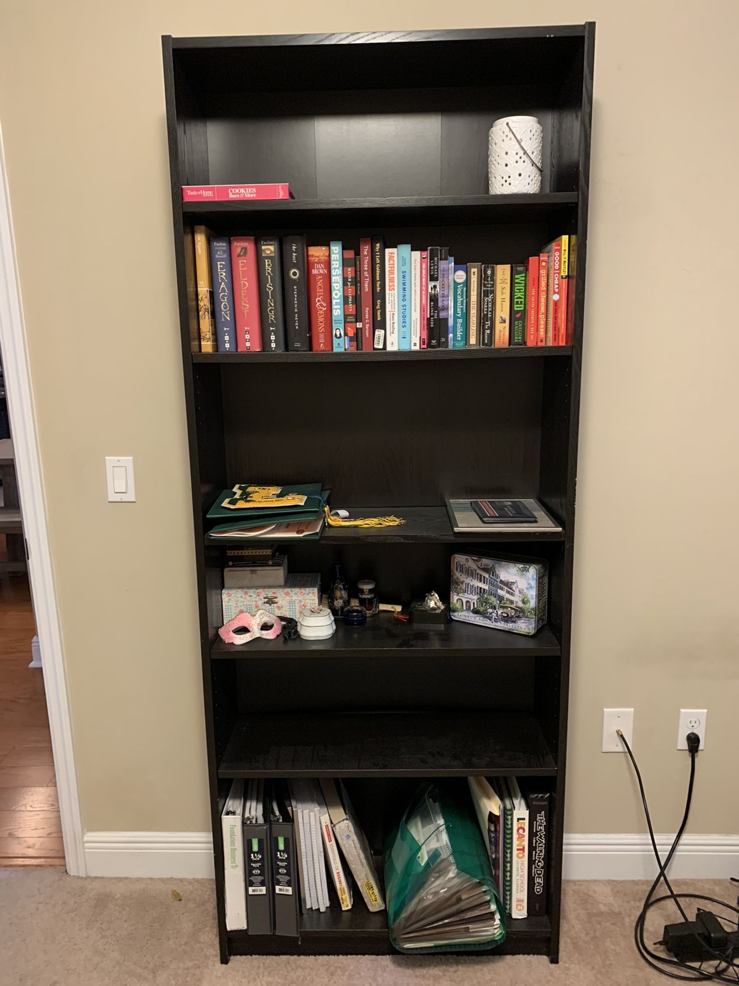 Dark Espresso Bookcase 