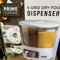 Prime cuisine dry food dispenser 