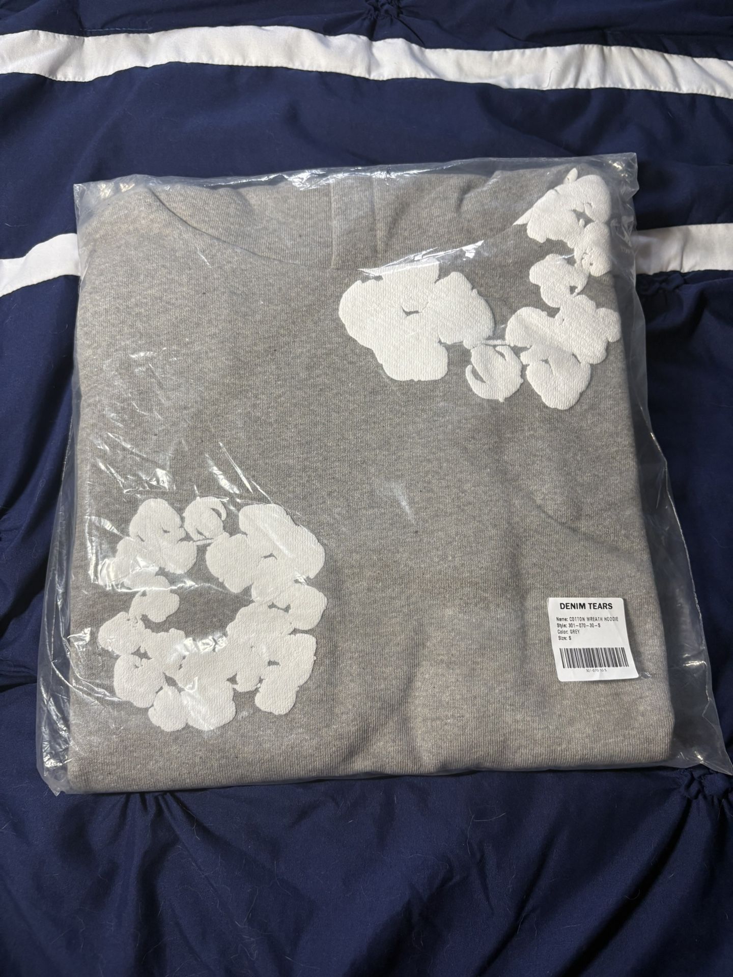 Grey Denim Tear