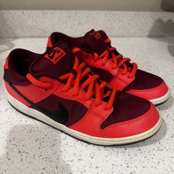 Nike SB Dunk Low Laser Crimson Size 13