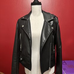 Women’s Faux Leather Jacket
