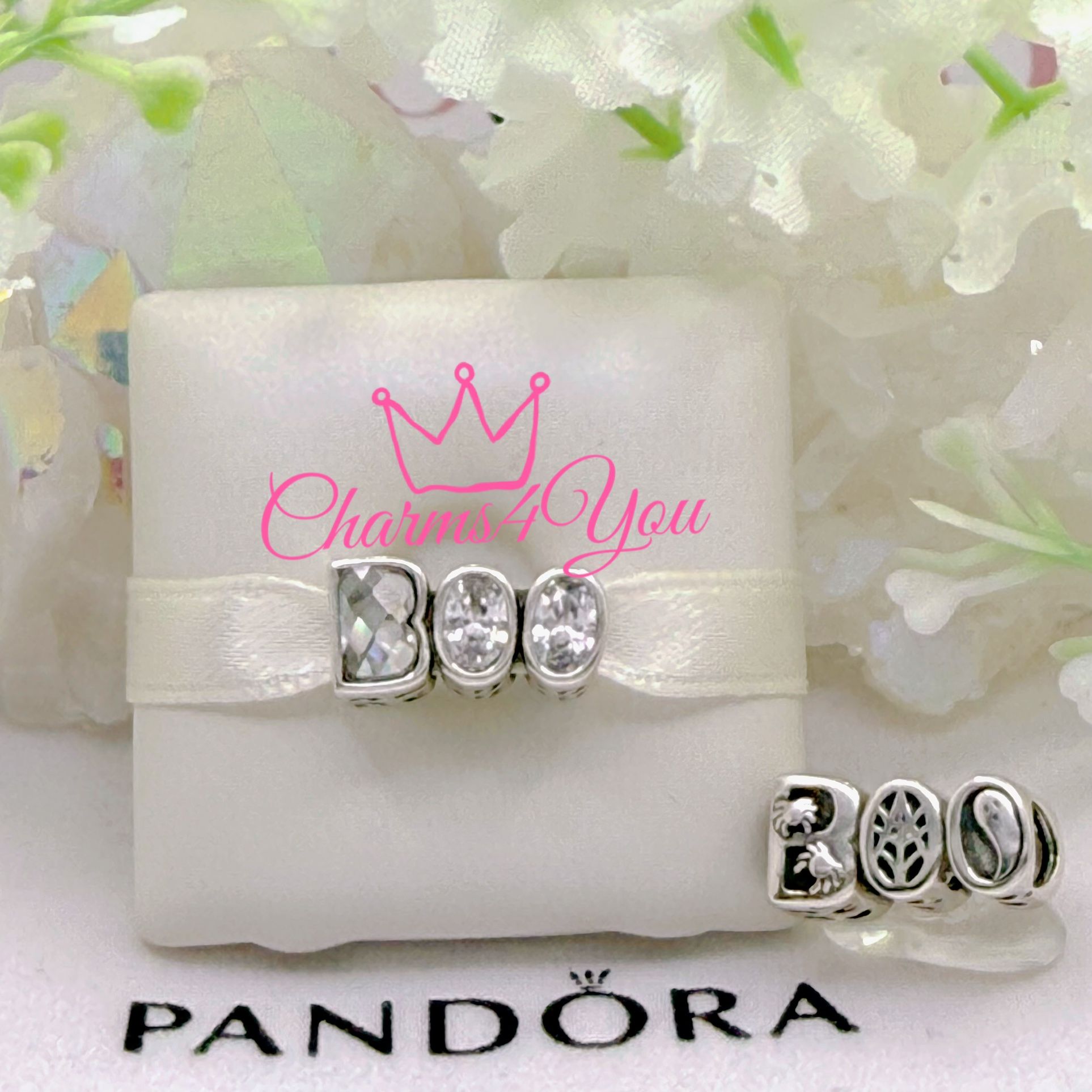 Adorable Charm 925 silver for Pandora moments bracelet.