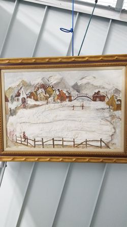 Raised Canvas Painting