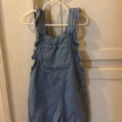 Zara Girls Denim Overalls