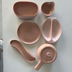 RUSSEL WRIGHT vintage Collectible Dishes 6 Pieces