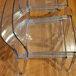 4 Acrylic Chairs