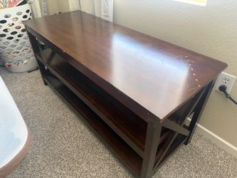 Wood TV Stand