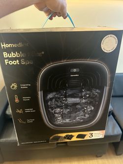 Foot massage and spa for home use