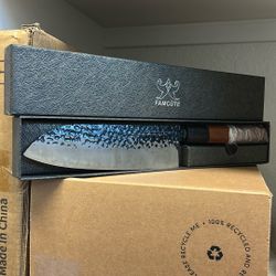 Chef’s Knife (8 Inch, Famcüte, Rosewood Handle)