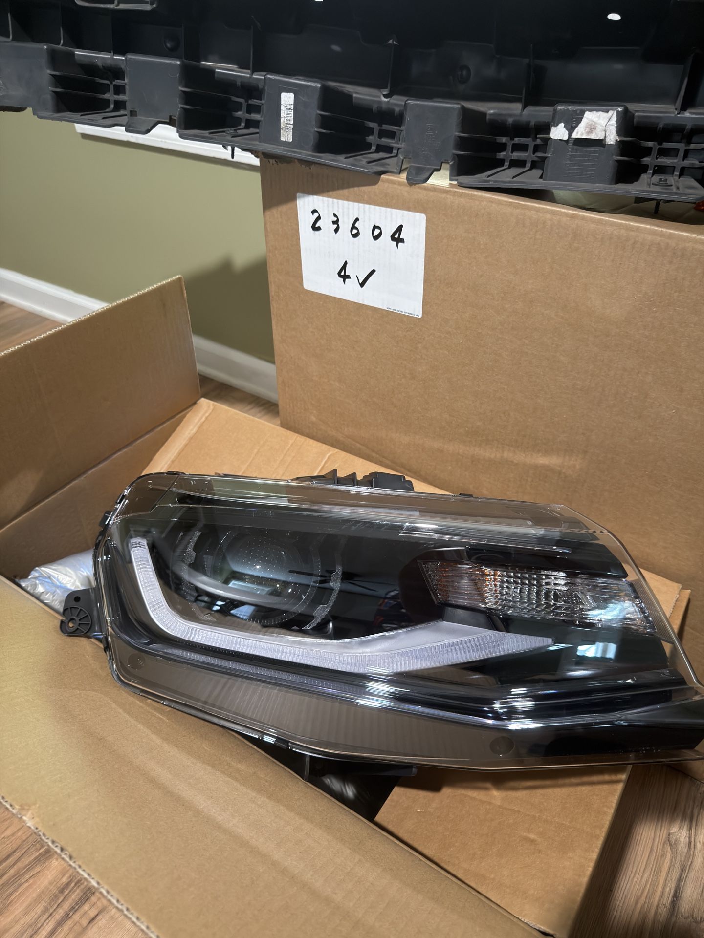 Zl1 Front Pair Headlights 6th Gen Camaro