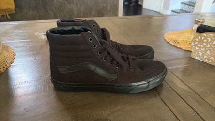 Black vans shoes