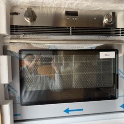 30 in. Single Gas Wall Oven in Stainless Steel