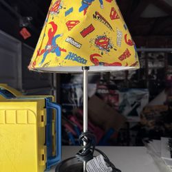 Superman Lamp Slightly Used 