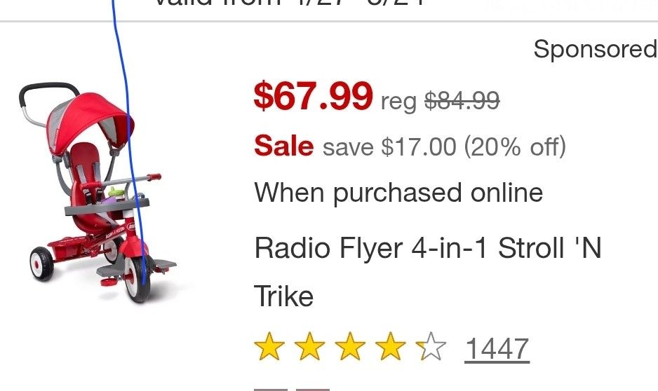 Trycicle Radioflyer