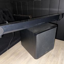Yamaha Sound Bar + Wireless Sub