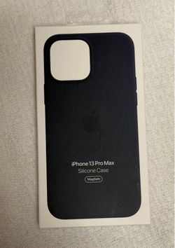 iPhone 13 Pro Max Case - Black Silicone