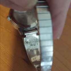 Vintage Sterling Silver Watch with Expansion Band
