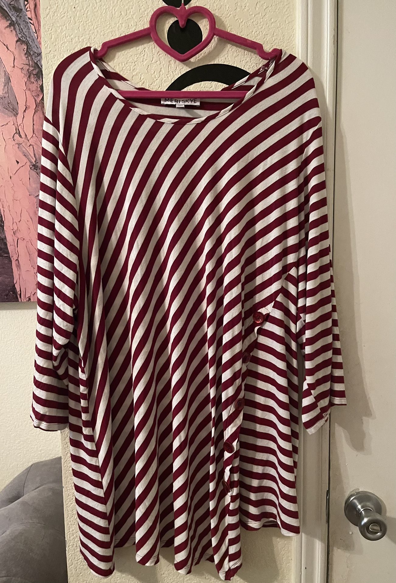 Plus Size Meri Skye Womens Plus Size top size 4X pre-owned