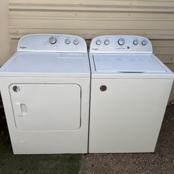 Washer And Dryer Gas Set Whirlpool. He Both Works Perfect 