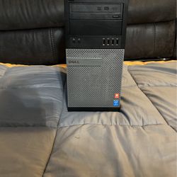 Dell Computer And Asus Monitor 