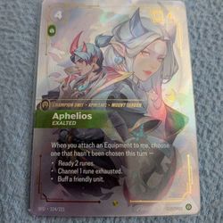 Overnumbered Aphelios -exalted