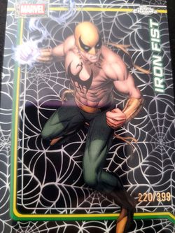 2026 Topps Chrome Marvel Iron Fist 220/399