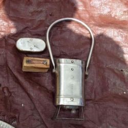 Antique Railroad Signaling Light 