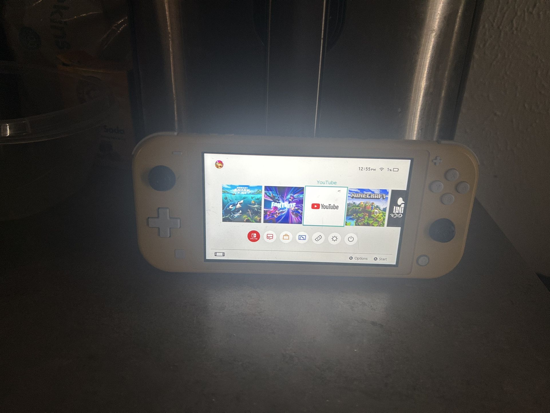 Yellow Nintendo Switch Lite