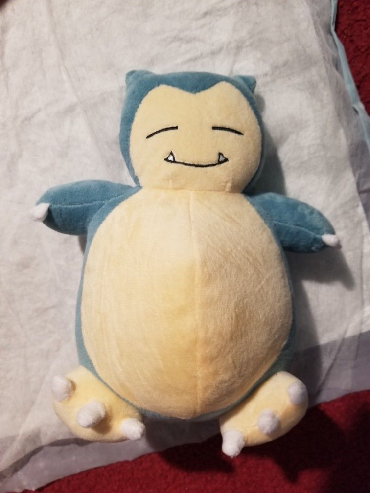 Pokemon Snorlax Plush