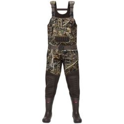 Tidewe MarshWarrior Men's Duck Hunting Waders | Waterproof Bootfoot Neoprene Chest Waders | Durable Camo Hunting Bibs for Duck Hunters Boot size 11 Br